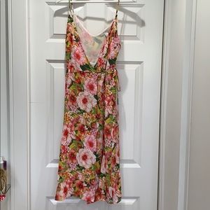 Forever 21 Contemporary Floral Dress 👗 ❤️ Sz L